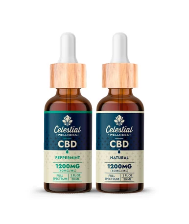 Celestial Wellness Full Spectrum CBD Tincture (1200mg)