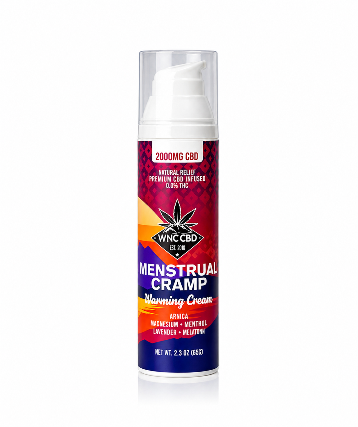 Menstrual Cramp Relief Warming Cream (2000mg CBD)