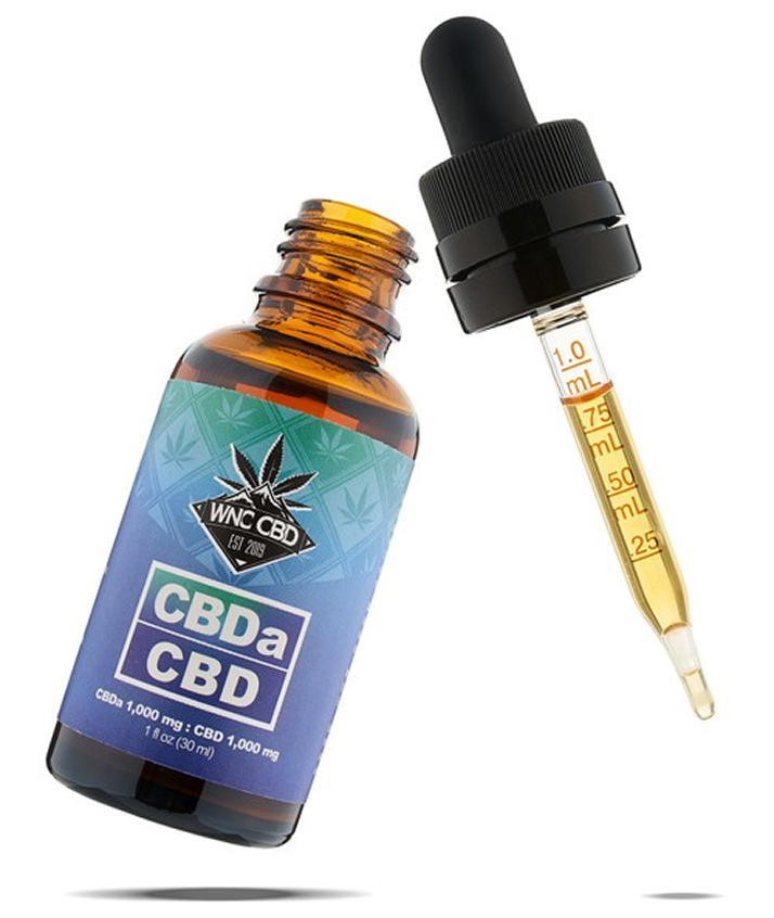 CBDa + CBD Rosin Oil Tincture (1:1 Ratio) – 2000mg
