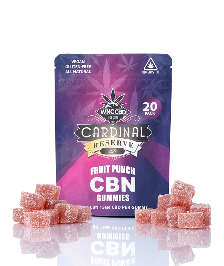 CBN Fruit Punch Gummies (Nighttime Formula)